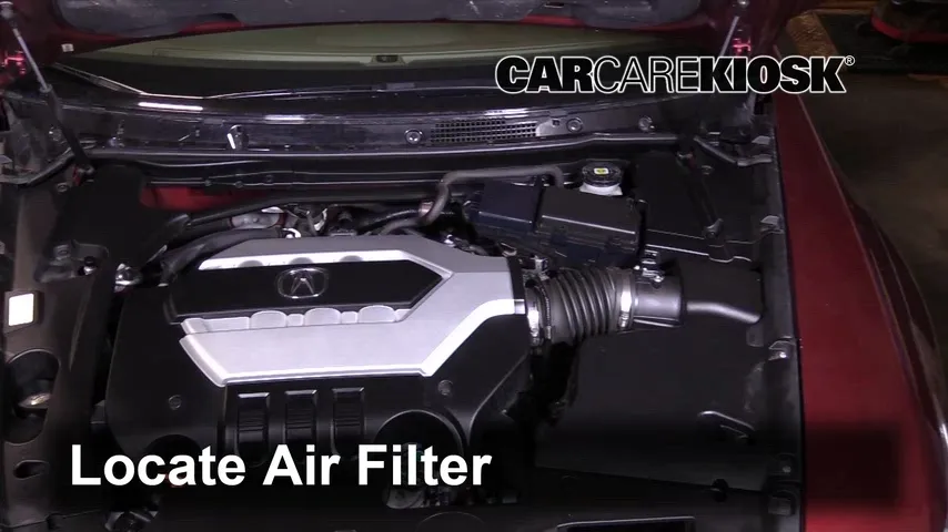 2009 Acura RL 3.7L V6 Filtro de aire (motor)